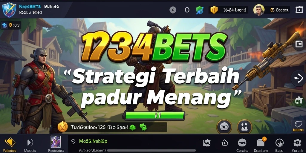 Screenshot gameplay 1234BETS yang mendebarkan dan strategis.
